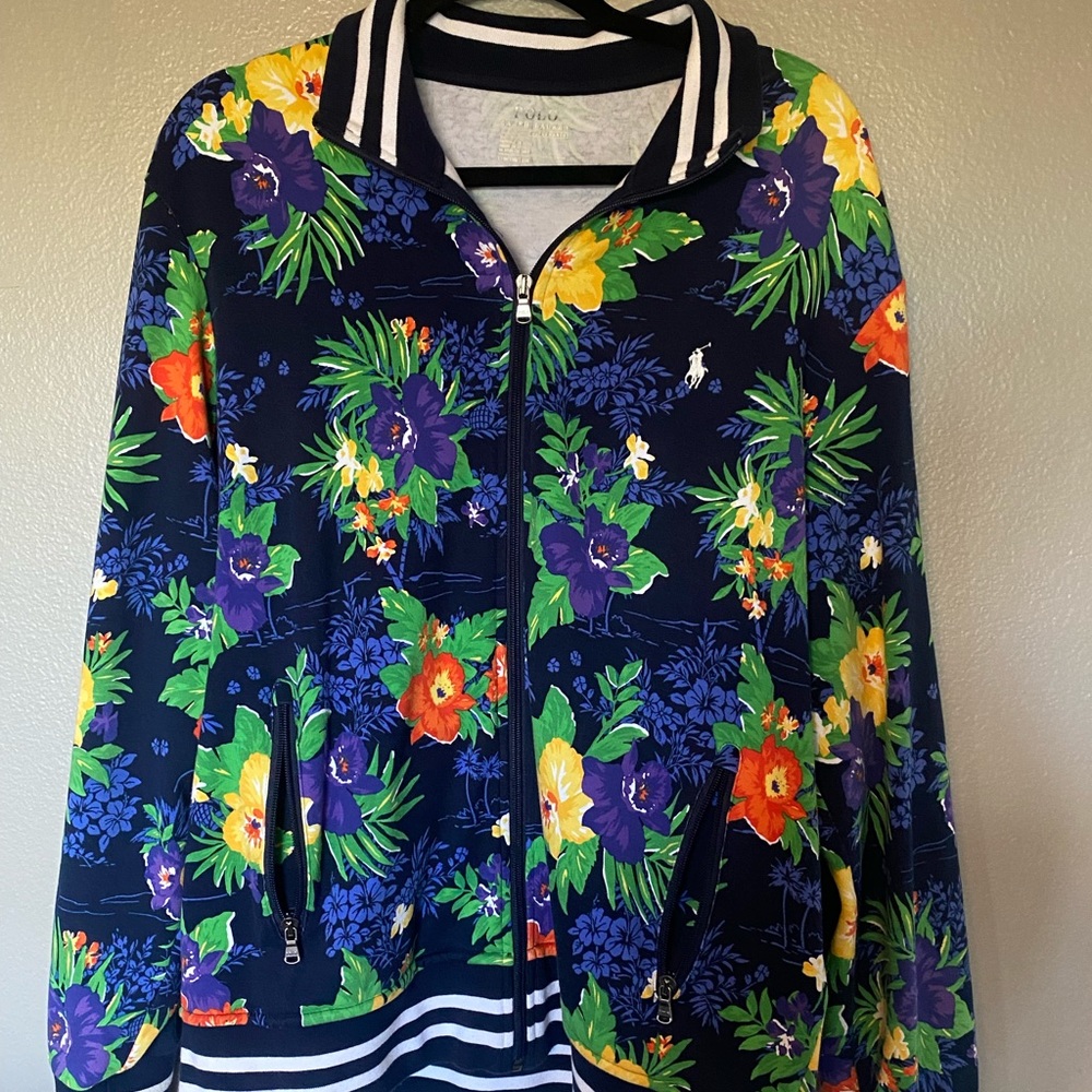 Polo Ralph Lauren tropical flower print  jacket